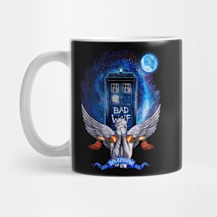 The Angel Has a Phone box Mug